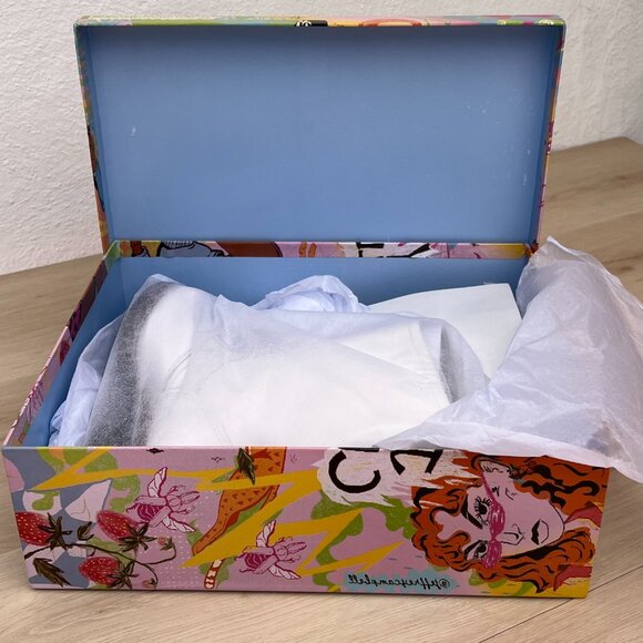 NIB Jeffrey Campbell Standoff White Leather Moto Boots(8.5) 90s Grunge Aesthetic - Picture 13 of 14